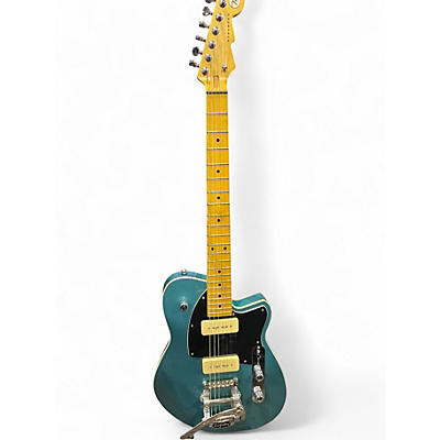 Used Reverend CHARGER 290 Blue Solid Body Electric Guitar