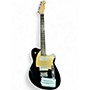 Used Reverend CHARGER Black and Gold Solid Body Electric Guitar Black and Gold