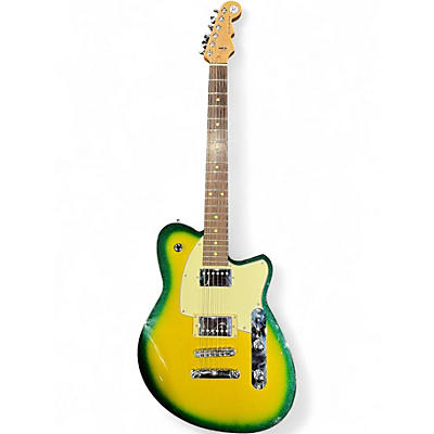 Used Reverend CHARGER HB CITRADELIC SUNSET Solid Body Electric Guitar