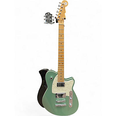 Used Reverend CHARGER HB GREEN Solid Body Electric Guitar