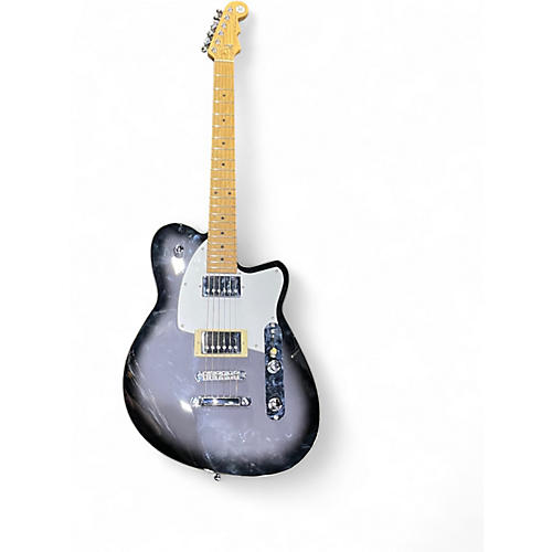 Used Reverend CHARGER HB SILVER BURST Solid Body Electric Guitar SILVER BURST