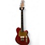 Used Reverend CHARGER JR METALLIC CHERRY Solid Body Electric Guitar METALLIC CHERRY