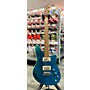 Used Reverend Used Reverend CHARGER RA Trans Blue Solid Body Electric Guitar Trans Blue