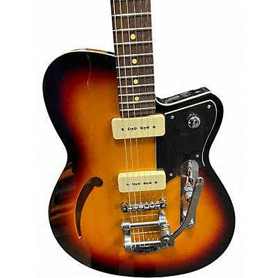 Used Reverend CLUB KING 290 3 Color Sunburst Solid Body Electric Guitar