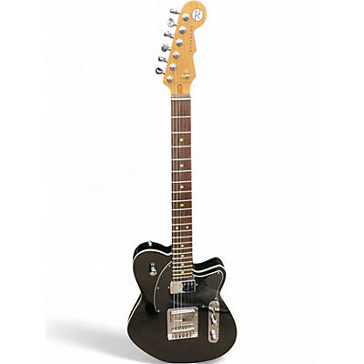 Used Reverend CROSSCUT Black Solid Body Electric Guitar