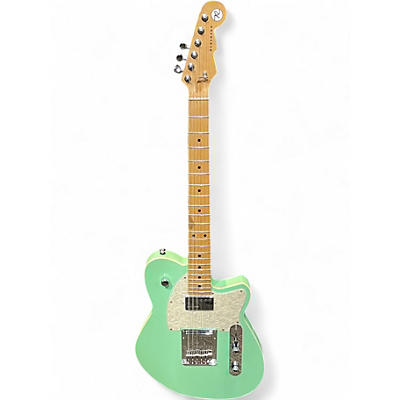 Used Reverend CROSSCUT OCEANSIDE GREEN Solid Body Electric Guitar