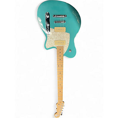 Used Reverend Charger 290 Green Solid Body Electric Guitar