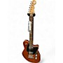 Used Reverend Charger Amber Solid Body Electric Guitar Amber