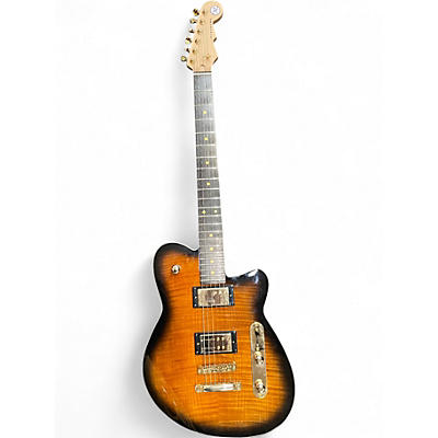 Used Reverend Charger RA Mocha Burst Solid Body Electric Guitar