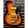 Used Reverend Used Reverend Club King 290 3 Tone Sunburst Hollow Body Electric Guitar 3 Tone Sunburst