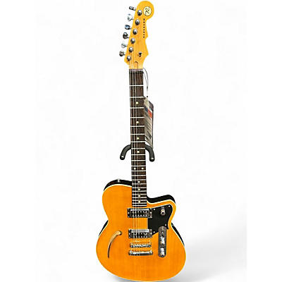 Used Reverend Club King RT Natural Solid Body Electric Guitar