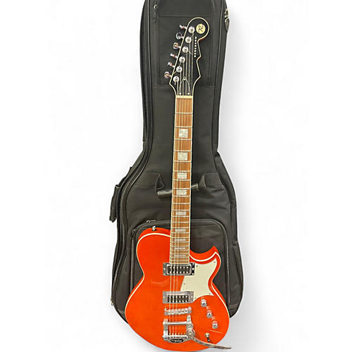 Used Reverend Contender RB Orange Solid Body Electric Guitar Orange