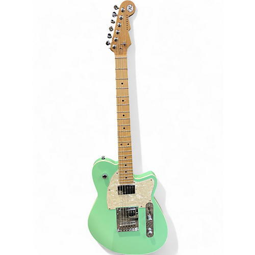 Used Reverend Crosscut Oceanside Green Solid Body Electric Guitar Oceanside Green