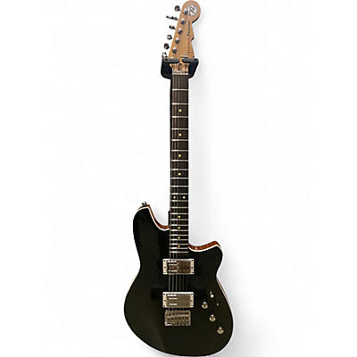 Used Reverend DESCENT MIDNIGHT BLACK Solid Body Electric Guitar