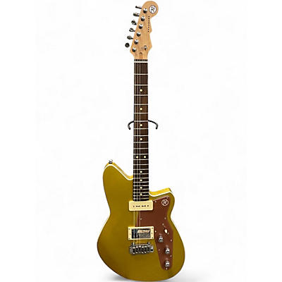 Used Reverend DOUBLE AGENT 3 OF 60 VENETIAN GOLD Solid Body Electric Guitar