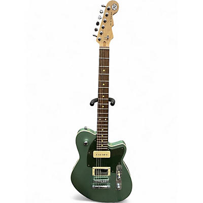 Used Reverend DOUBLE AGENT OG MINT GREEN METALLIC Solid Body Electric Guitar
