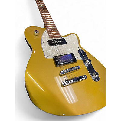 Used Reverend DOUBLE AGENT OG VIENNA YELLOW Solid Body Electric Guitar