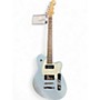 Used Reverend DOUBLE AGENT Silver Solid Body Electric Guitar Silver