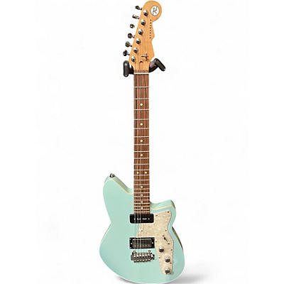 Used Reverend DOUBLE AGENT Surf Green Solid Body Electric Guitar