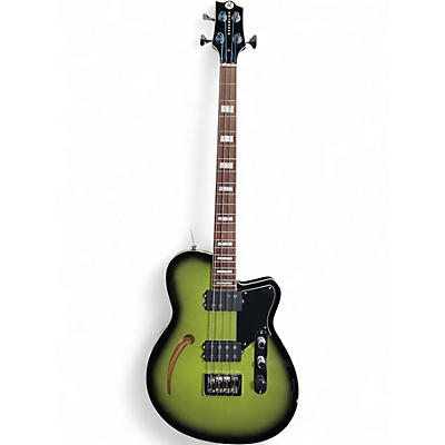 Used Reverend DUB KING Green Electric Bass Guitar
