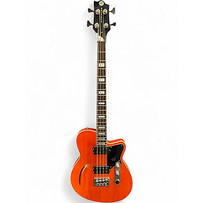 Used Reverend DUB KING ORANGE Electric Bass Guitar