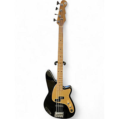 Used Reverend Decision P Midnight Black Electric Bass Guitar