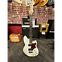 Used Reverend Used Reverend Descent W Baritone Trans White Baritone Guitars Trans White