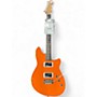 Used Reverend Descent Wilkinson Barritone Orange Solid Body Electric Guitar Orange