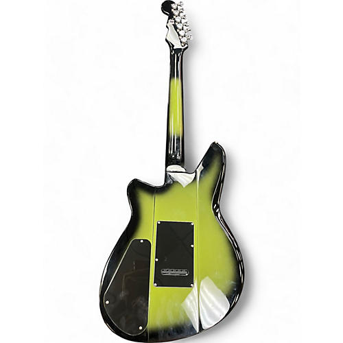 Reverend Used Reverend Double Agent Green Burst Solid Body Electric Guitar Green Burst