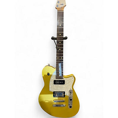 Used Reverend Double Agent OG Venetian Gold Solid Body Electric Guitar