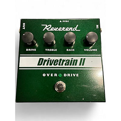 Used Reverend Drivetrain II Overdrive Effect Pedal