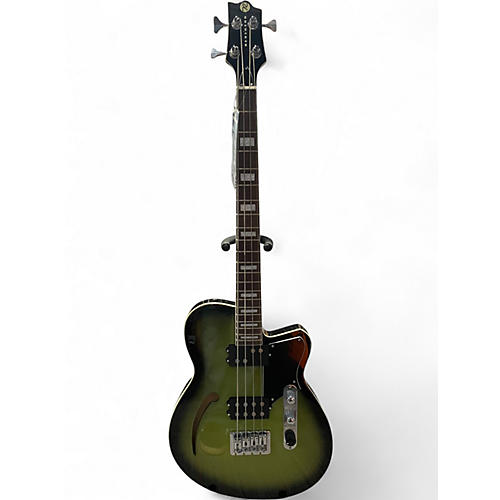 Used Reverend Dub King Avocado Burst Electric Bass Guitar Avocado Burst