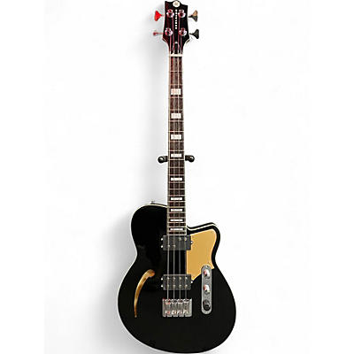Used Reverend Dub King Black Electric Bass Guitar