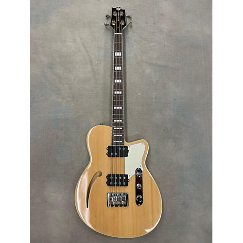 Reverend Used Reverend Dub King Natural Electric Bass Guitar Natural