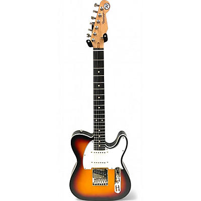 Used Reverend Eastsider Pete Anderson Tone Shop satin 3 tone sunburst Solid Body Electric Guitar
