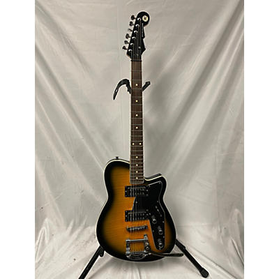 Reverend Used Reverend FLATROC 15TH ANNIVERSARY 2 Tone Sunburst Solid Body Electric Guitar