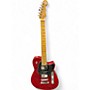 Used Reverend Gil Parris Signature transparent red Solid Body Electric Guitar transparent red