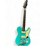 Used Reverend Greg Koch Gristle 90 Turquoise Solid Body Electric Guitar Turquoise