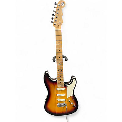 Used Reverend Greg Koch Gristle ST 3 Tone Sunburst Solid Body Electric Guitar
