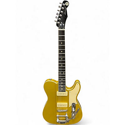 Used Reverend Greg Koch Signature Gristlemaster Venetian Gold Solid Body Electric Guitar