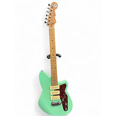 Used Reverend Jetstream 390 Green Solid Body Electric Guitar