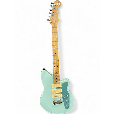 Used Reverend Jetstream 390 Oceanside Green Solid Body Electric Guitar