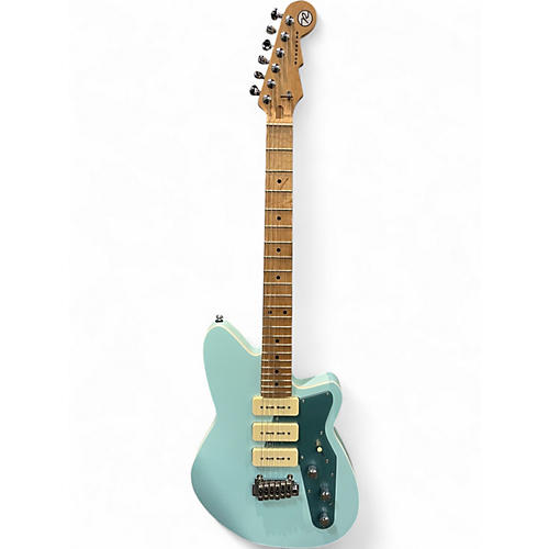 Used Reverend Jetstream 390 oceanside green Solid Body Electric Guitar oceanside green