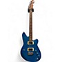 Used Reverend KINGBOLT RA FM Blue Solid Body Electric Guitar Blue