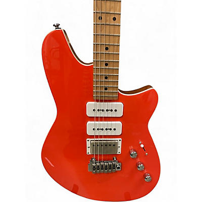 Used Reverend Kingbolt H290 Fiesta Red Solid Body Electric Guitar
