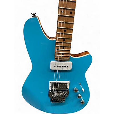 Used Reverend Kingbolt H90 Floyd Rose Blue Solid Body Electric Guitar