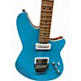 Used Reverend Kingbolt H90 Floyd Rose Blue Solid Body Electric Guitar Blue