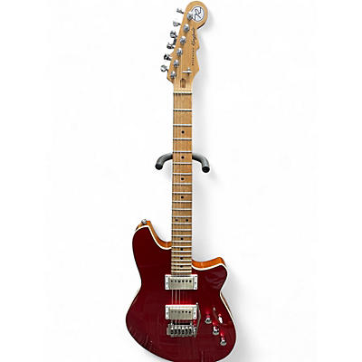 Used Reverend Kingbolt HH Metallic Cherry Solid Body Electric Guitar