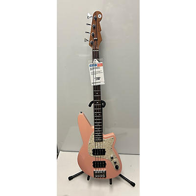 Reverend Used Reverend Mercalli 4 Orchid Pink Electric Bass Guitar