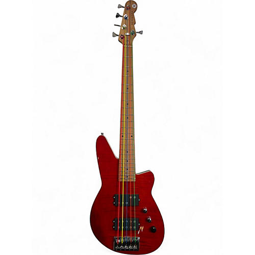 Used Reverend Mercalli 5 FM 5-String Electric Bass Wine Red Electric Bass Guitar Wine Red
